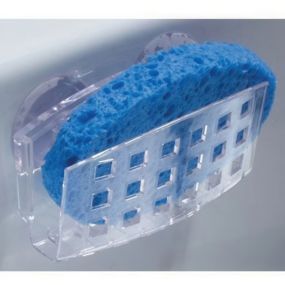 Oppvaskskrubbholder med sugekopp i plast i gruppen Oppbevaring hos SmartaSaker.se (41199)