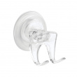 Barberhøvelholder med sugekopp, Transparent