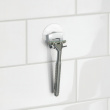 Barberhøvelholder med sugekopp, krom