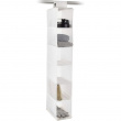 Hengende garderobe med flyttbare hylleplan