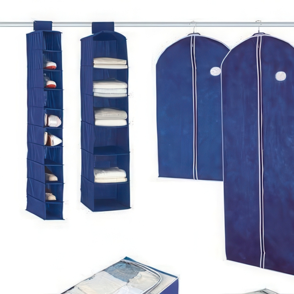 Hengende garderobe 6 hyller i gruppen Oppbevaring / Entréoppbevaring hos SmartaSaker.se (41283)