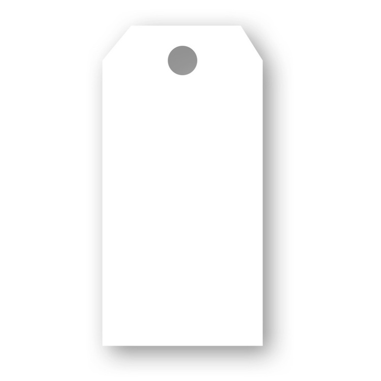 Gaveetiketter til oppheng 10-pakning, Hvit i gruppen Oppbevaring hos SmartaSaker.se (41303)