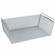 Hengende ekstrahylle i metall, 49x28x18 cm