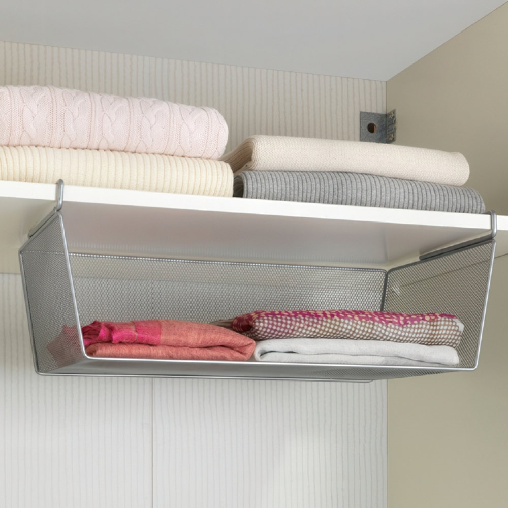 Hengende ekstrahylle i metall, 49x28x18 cm i gruppen Oppbevaring hos SmartaSaker.se (41309)
