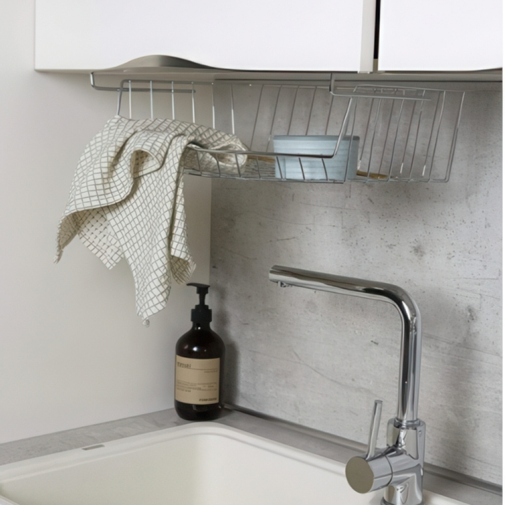 Hengende kurv i metall, 44x27x15 cm i gruppen Oppbevaring hos SmartaSaker.se (41310)