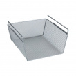 Hengende ekstrahylle i metall, 27,5 x 28 x 15 cm