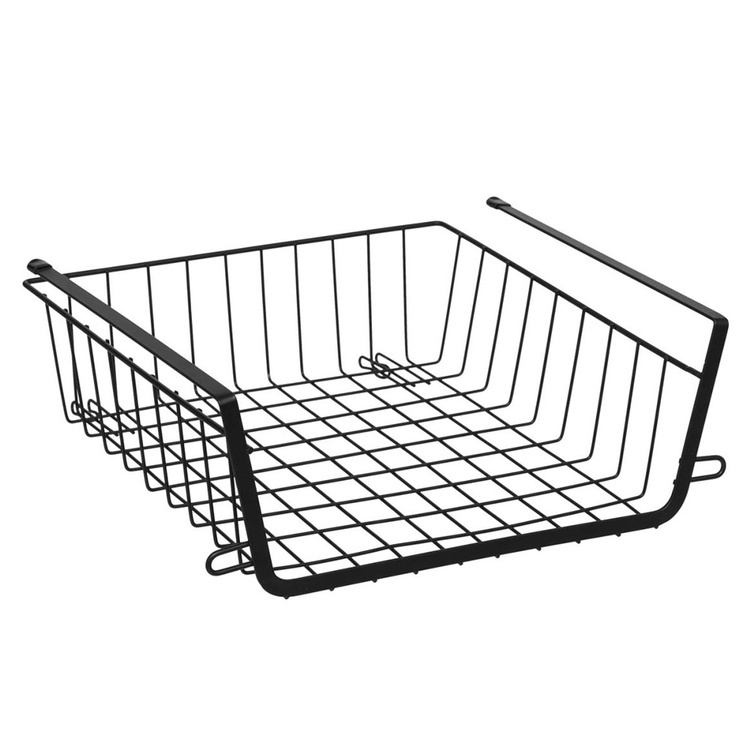 Stablbar hengekurv i metall, 31,5 cm i gruppen Oppbevaring / Kjøkkenskap / Organisere kjøkkenskap / Under hyllen-lagring hos SmartaSaker.se (41322)