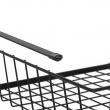 Stablbar hengekurv i metall, 31,5 cm