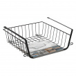 Stablbar hengekurv i metall, 31,5 cm