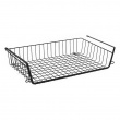 Stablebar hengekurv i metall, 51,5 cm