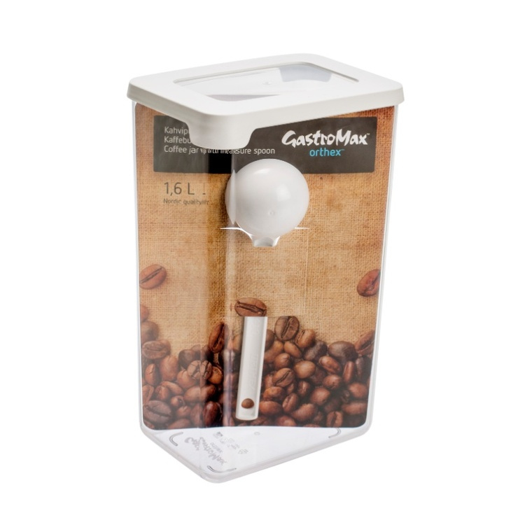 Kaffeboks med skje, Gastromax i gruppen Oppbevaring hos SmartaSaker.se (41345)