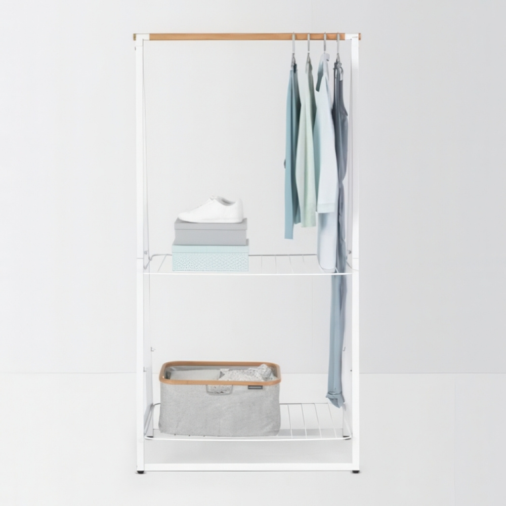 Klesstativ med hyller, Brabantia i gruppen Oppbevaring / Soveromoppbevaring hos SmartaSaker.se (41384)