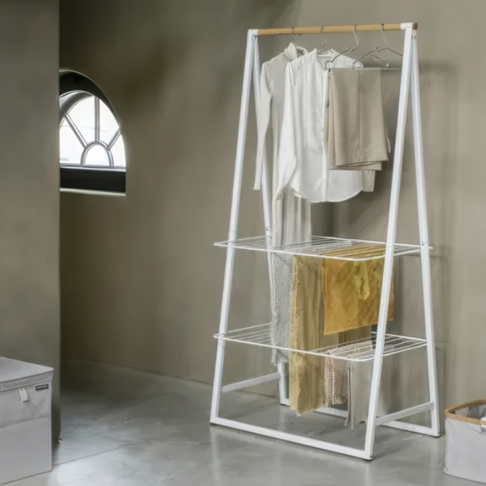 Klesstativ med hyller, Brabantia i gruppen Oppbevaring / Soveromoppbevaring hos SmartaSaker.se (41384)