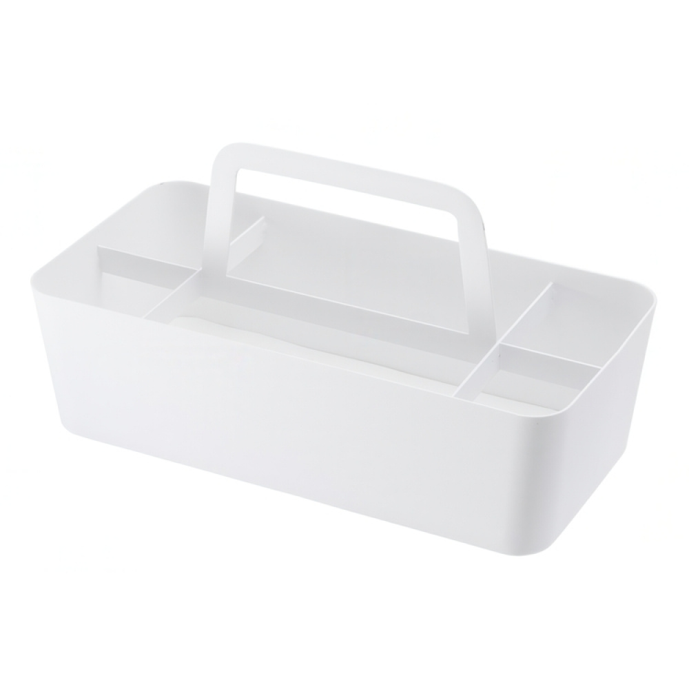 Kurv i metall, TOWER TOOL BOX, 30 x 15 x H 15 cm, Yamazaki, hvit i gruppen Oppbevaring / Outlet hos SmartaSaker.se (41485)