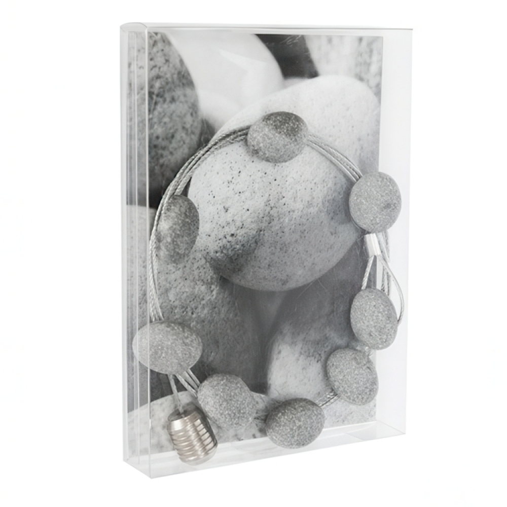 Magnetisk fotoholder med vekt og 8 steinmagneter 150 cm i gruppen Oppbevaring hos SmartaSaker.se (41504)