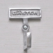 Gjesteskilt med knagg i metall, Gjester