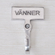Baderomsknagg i blank metall, Venner