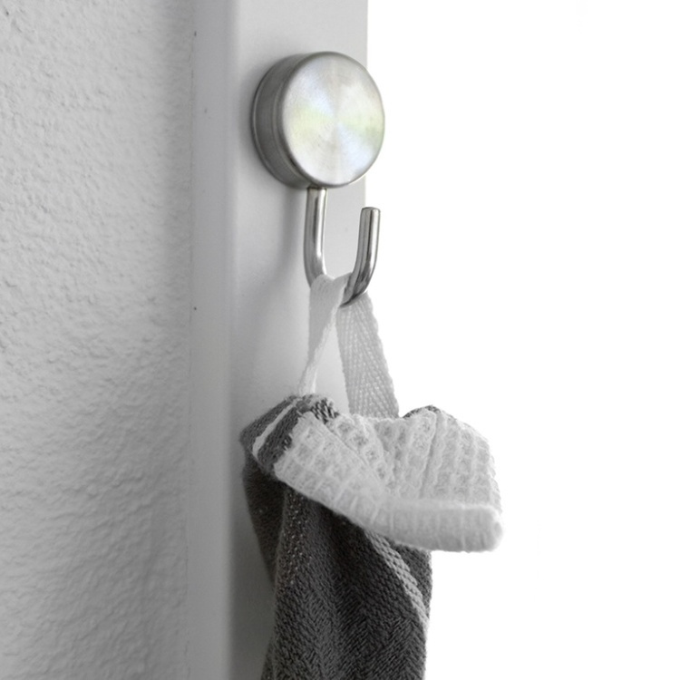Rund magnetkrok 2-pack, sølv i gruppen Oppbevaring hos SmartaSaker.se (41559)
