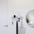 Knaggrekke med oppbevaring, UMBRA HAMMOCK ORGANIZER, 41,5 x H 18 cm lysegrå