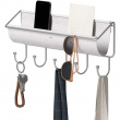 Knaggrekke med oppbevaring, UMBRA HAMMOCK ORGANIZER, 41,5 x H 18 cm lysegrå