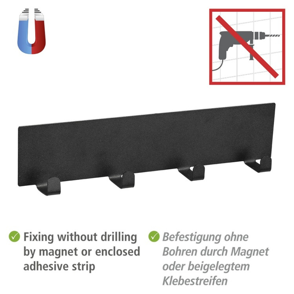 Magnetisk kroklist 4 kroker i gruppen Magnetkroker hos SmartaSaker.se (41575)
