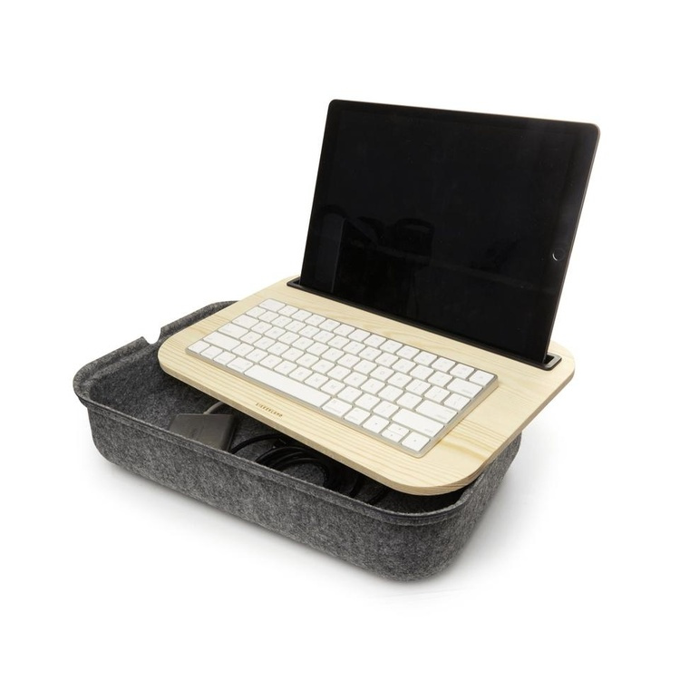 Laptopbrett med oppbevaring, 36x24,5x8 cm i gruppen Oppbevaring / Kontorrekvisita hos SmartaSaker.se (41638)