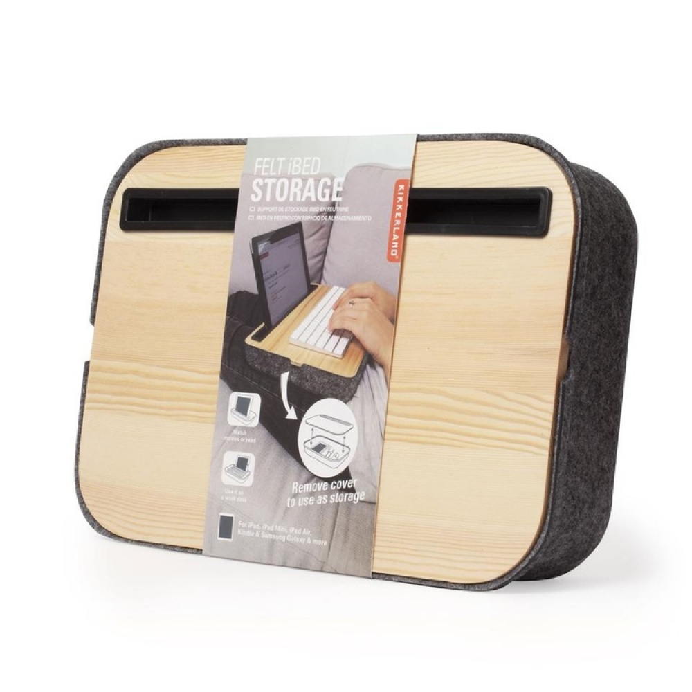 Laptopbrett med oppbevaring, 36x24,5x8 cm i gruppen Oppbevaring / Kontorrekvisita hos SmartaSaker.se (41638)