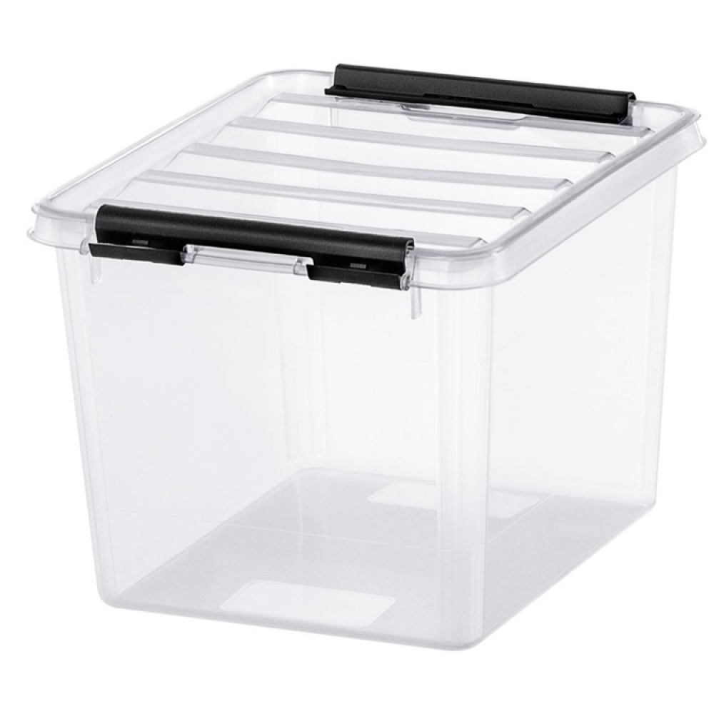 Oppbevaringsboks 3 l, SmartStore, Klar/sort i gruppen Oppbevaring hos SmartaSaker.se (41649)