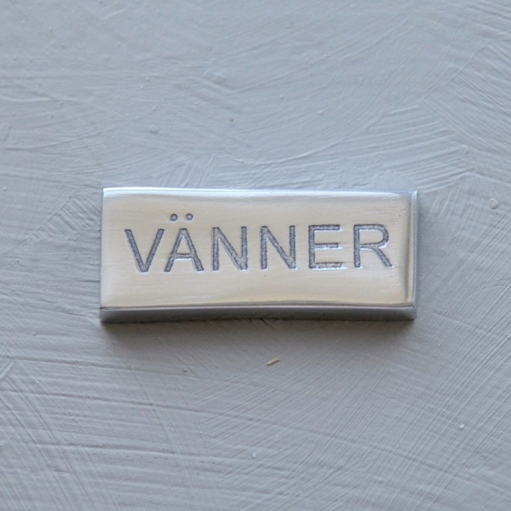 Metallskilt, Venner i gruppen Oppbevaring hos SmartaSaker.se (41654)