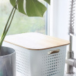 Lokk til oppbevaringskurv i resirkulert plast, SmartStore