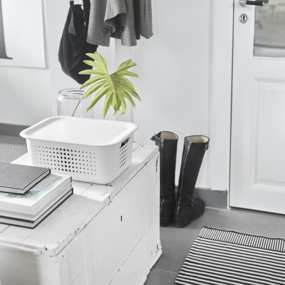 Lokk til oppbevaringskurv i resirkulert plast, SmartStore i gruppen Oppbevaring hos SmartaSaker.se (41662)