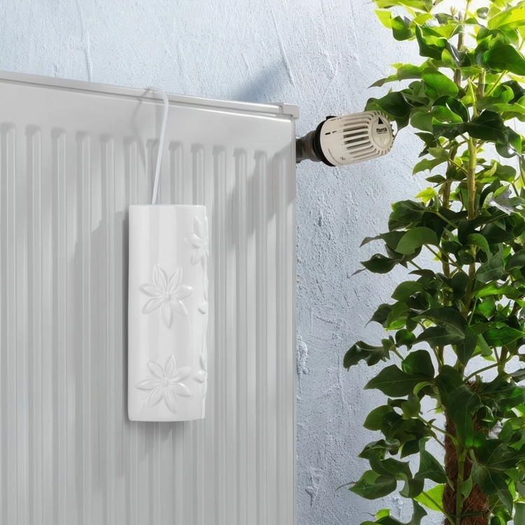 Luftfukter for radiator i keramikk, Blomster i gruppen Oppbevaring hos SmartaSaker.se (41665)
