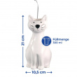 Katteformet luftfukter for radiator 2-pakning
