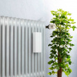 Luftfukter for radiator i keramikk, Riflet