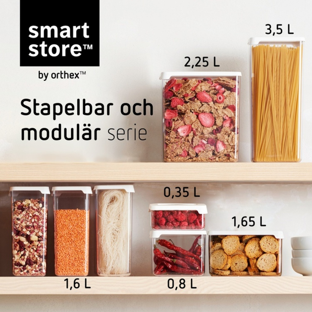Lufttett boks 0,8L, SmartStore Vision i gruppen Oppbevaring hos SmartaSaker.se (41672)