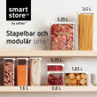 Lufttett oppbevaringsboks 1,6L, SmartStore Vision