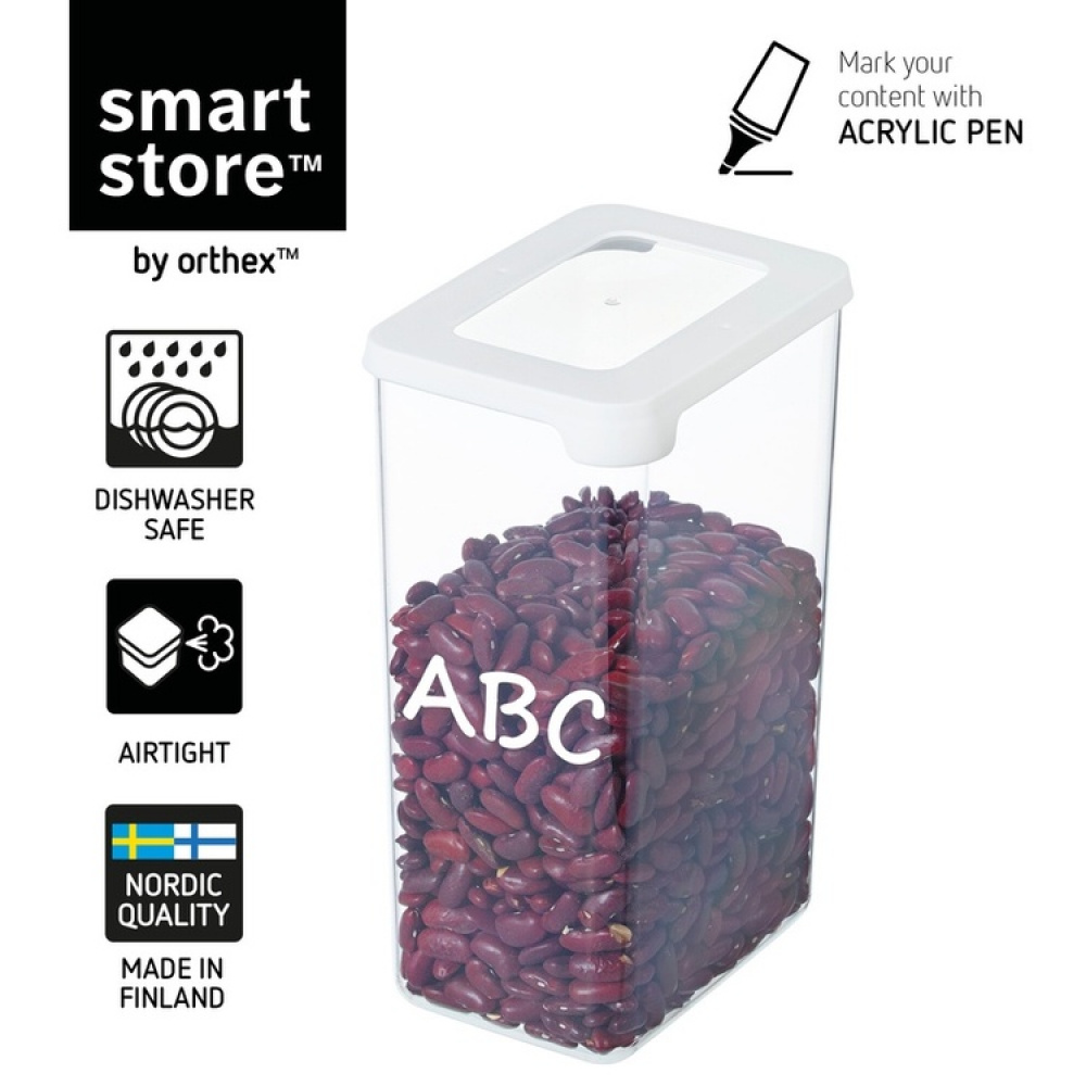 Lufttett oppbevaringsboks 1,6L, SmartStore Vision i gruppen Oppbevaring / Kjøkkenskap / Oppbevaringsbokser hos SmartaSaker.se (41692)