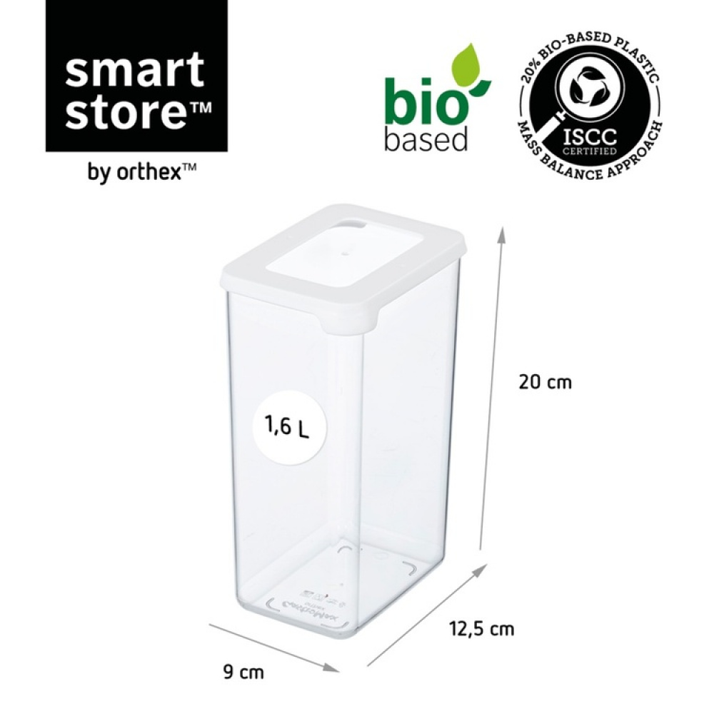 Lufttett oppbevaringsboks 1,6L, SmartStore Vision i gruppen Oppbevaring / Kjøkkenskap / Oppbevaringsbokser hos SmartaSaker.se (41692)