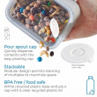 Oppbevaringsboks med flipplokk 1,5 L, iDesign