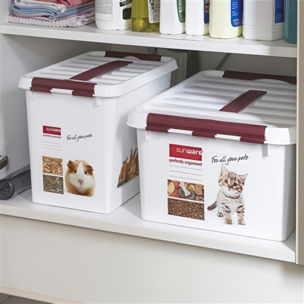 Oppbevaringsboks for hunde- og kattemat 15 L i gruppen Oppbevaring hos SmartaSaker.se (41732)