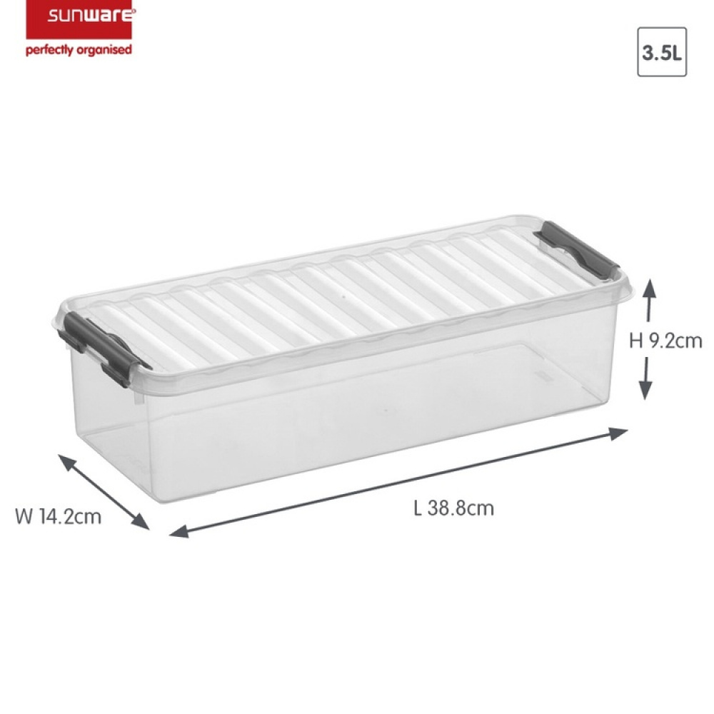 Oppbevaringsboks 3,5L, Q-Line i gruppen Oppbevaring hos SmartaSaker.se (41778)