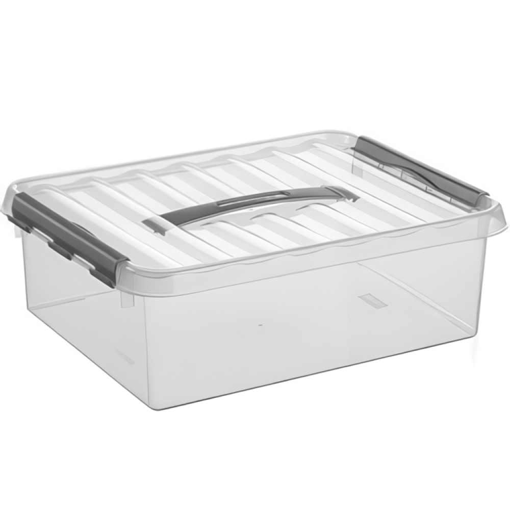 Oppbevaringsboks med håndtak 10L, Q-Line i gruppen Oppbevaring hos SmartaSaker.se (41782)