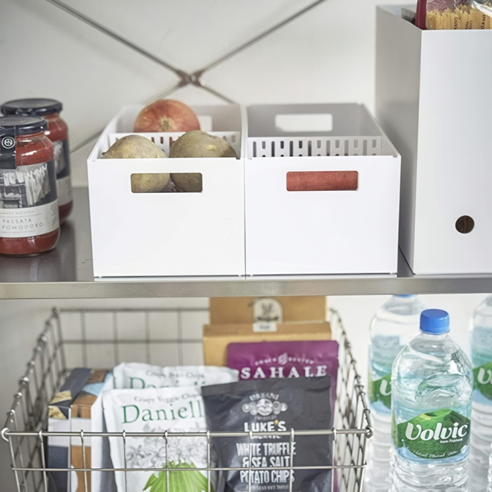 Grønnsakskurv i metall, Yamazaki i gruppen Oppbevaring / Kjøkkenskap / Organisere kjøkkenskap hos SmartaSaker.se (41789)