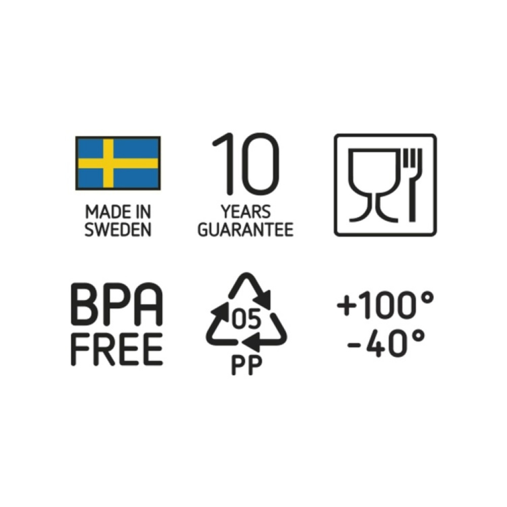 Stor oppbevaringsboks med lokk og hjul 70 L, SmartStore, Klar/svart i gruppen Oppbevaring / Oppbevaringsbokser hos SmartaSaker.se (41797)