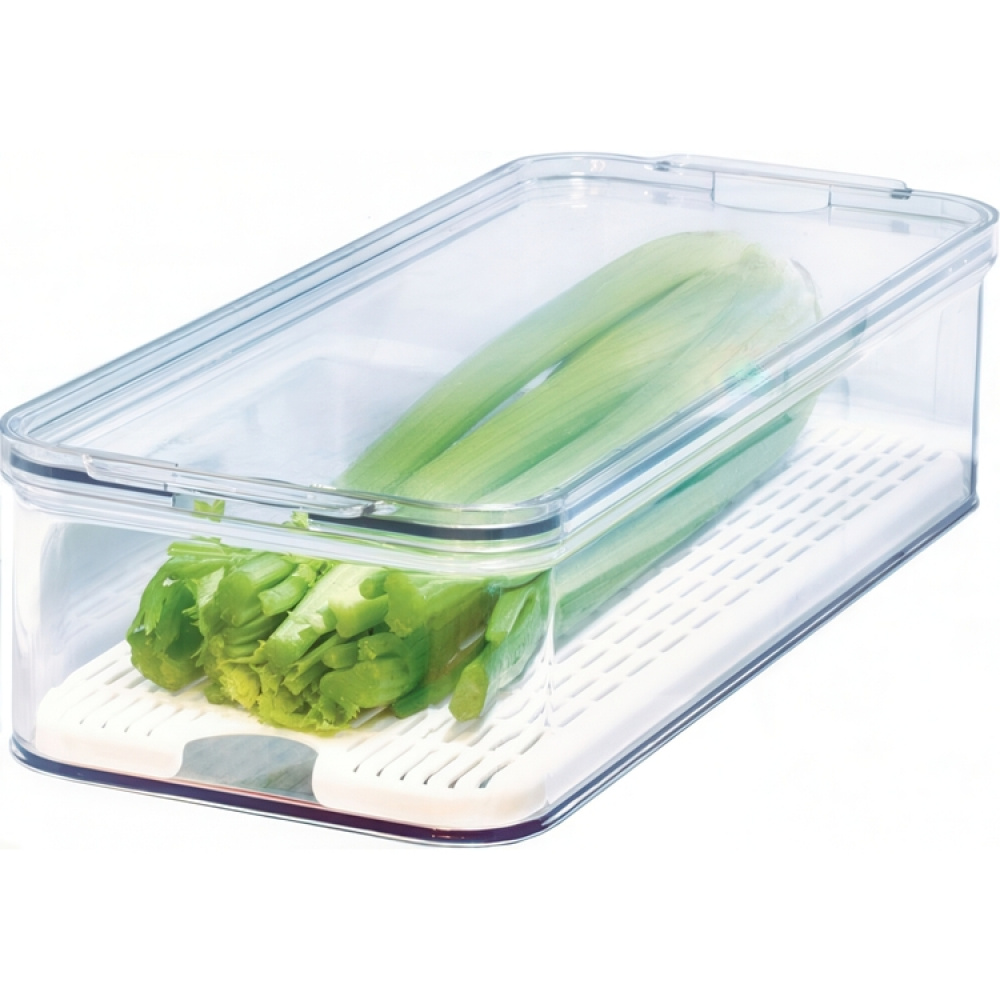Oppbevaringsboks for kjøleskap, 40x16,5 cm, iDesign i gruppen Oppbevaring hos SmartaSaker.se (41812)