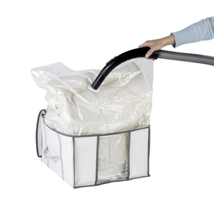 Oppbevaringsboks med vakuumpose, 42x40x25 cm i gruppen Oppbevaring hos SmartaSaker.se (41826)