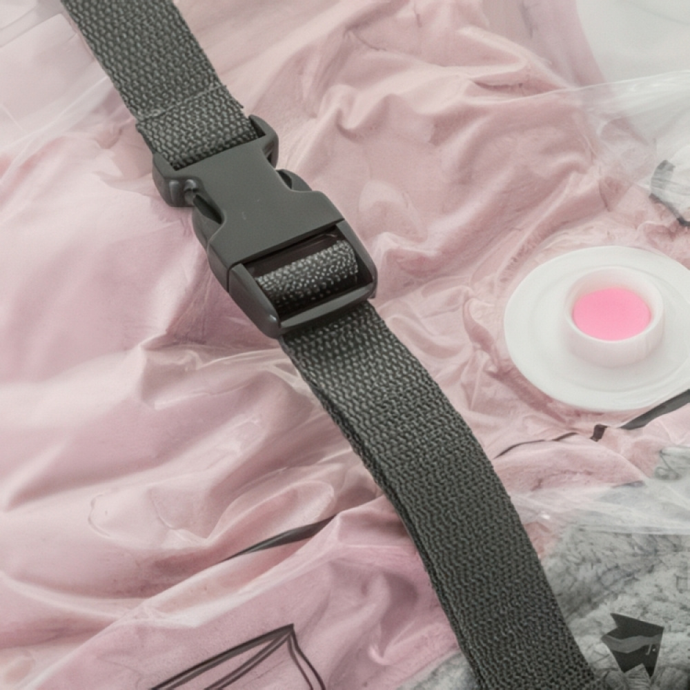 Oppbevaringsboks med vakuumpose, 100x45x15 cm, mørkegrå i gruppen Oppbevaring hos SmartaSaker.se (41827)