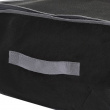 Oppbevaringsboks med vakuumpose, 100x45x15 cm, svart
