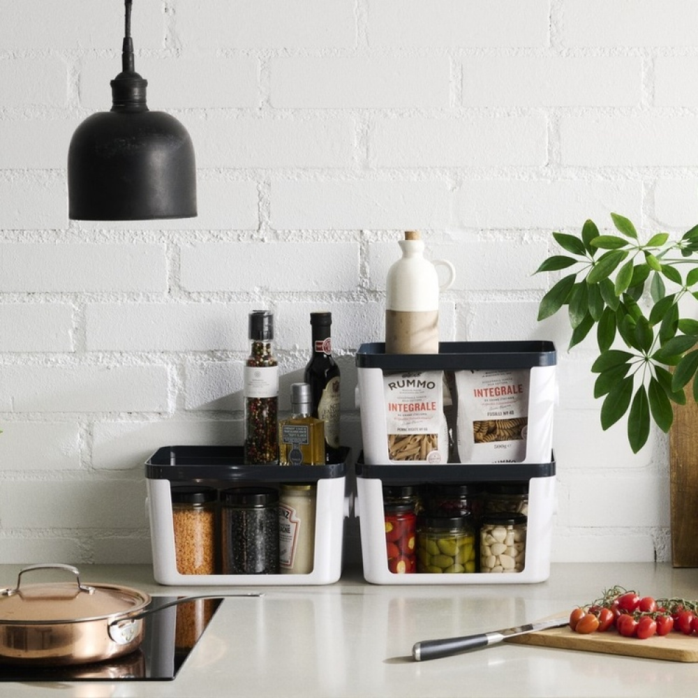 Oppbevaringsboks med åpen front 7,2 L, SmartStore i gruppen Oppbevaring hos SmartaSaker.se (41833)