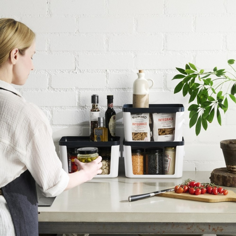 Oppbevaringsboks med åpen front 7,2 L, SmartStore i gruppen Oppbevaring hos SmartaSaker.se (41833)